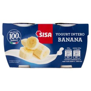 Sisa Yogurt Intero Banana 2 x 125 g