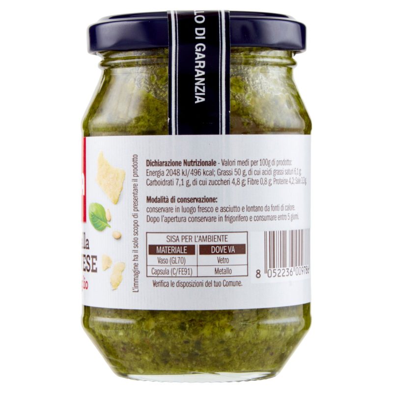 Sisa Pesto alla Genovese senza aglio 190 g