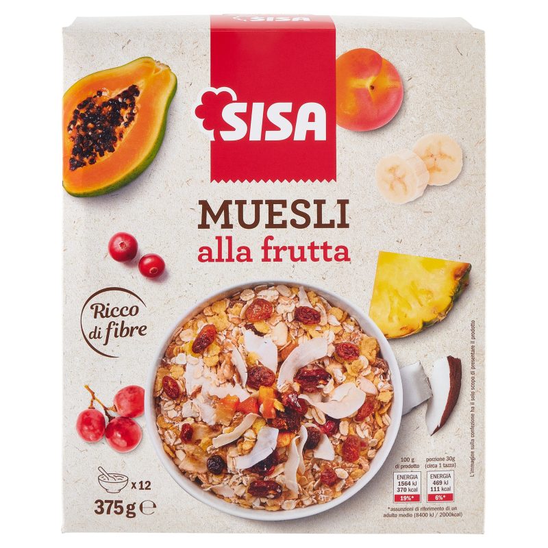 Sisa Muesli alla frutta 375 g