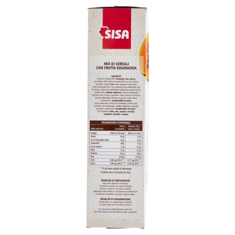 Sisa Muesli alla frutta 375 g