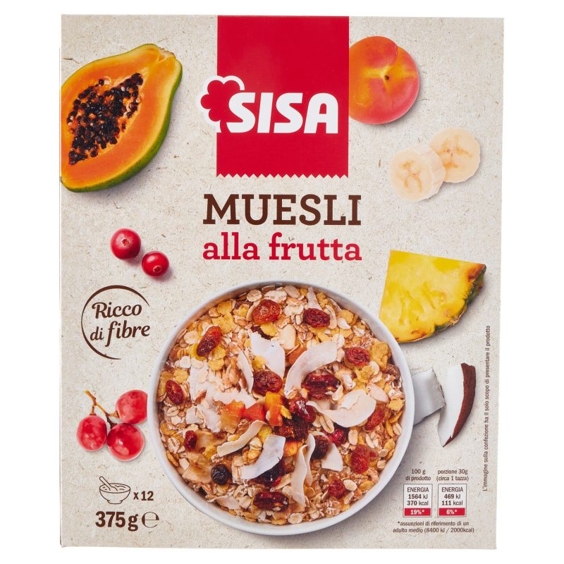 Sisa Muesli alla frutta 375 g