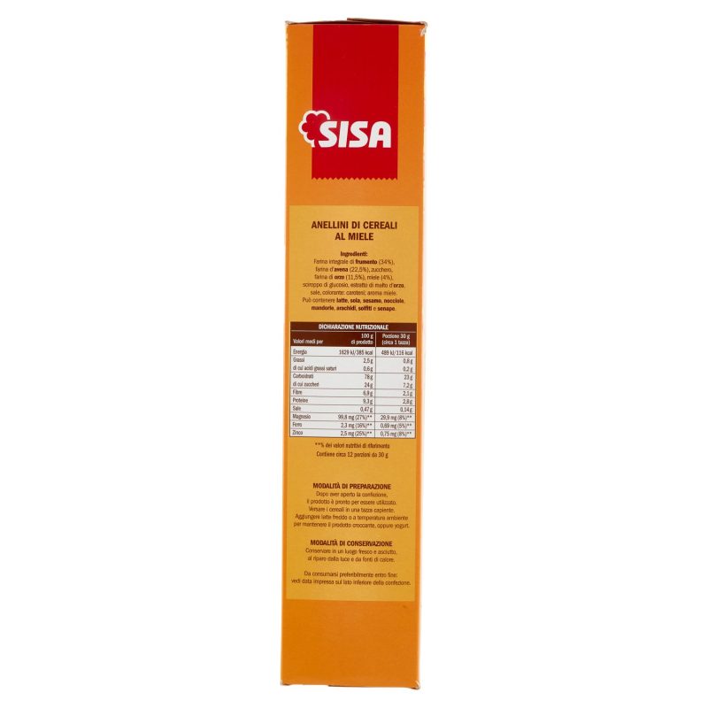 Sisa Anellini al miele 375 g