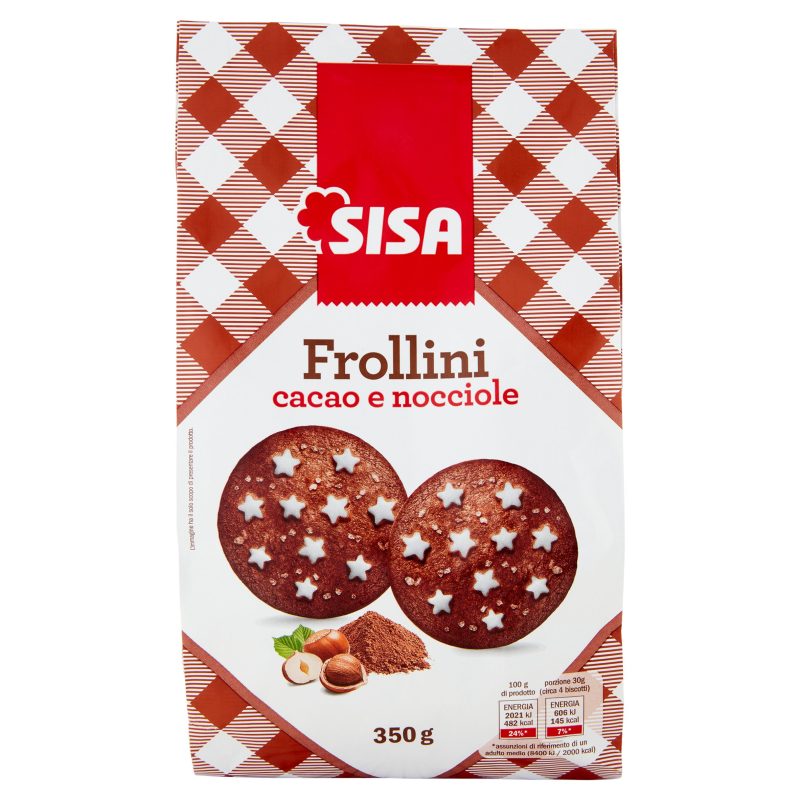 Sisa Frollini cacao e nocciole 350 g