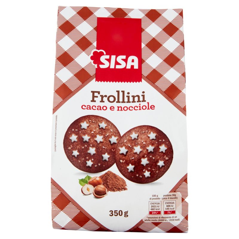 Sisa Frollini cacao e nocciole 350 g