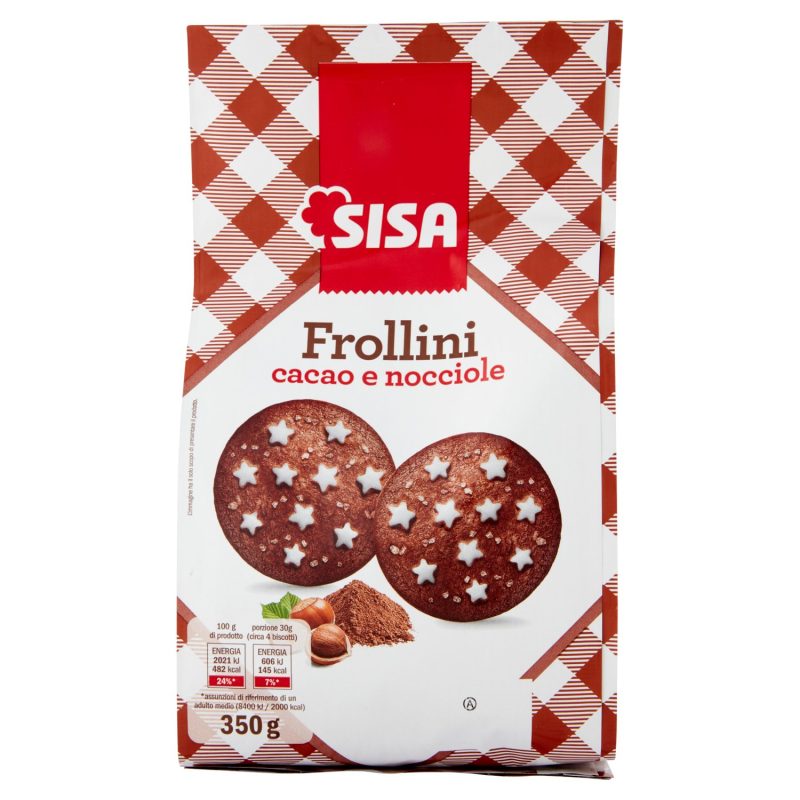 Sisa Frollini cacao e nocciole 350 g