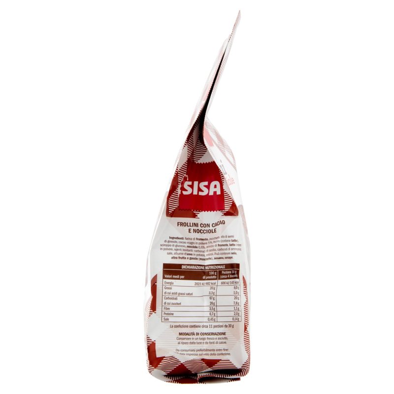 Sisa Frollini cacao e nocciole 350 g
