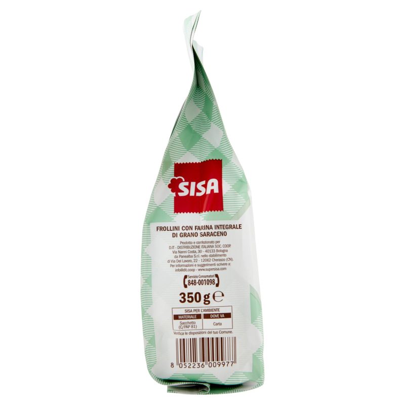 Sisa Frollini con grano saraceno 350 g