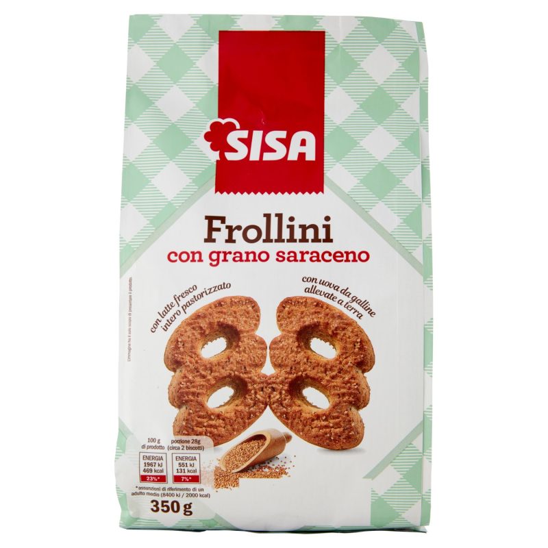 Sisa Frollini con grano saraceno 350 g