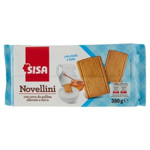 Sisa Novellini con miele e latte 380 g