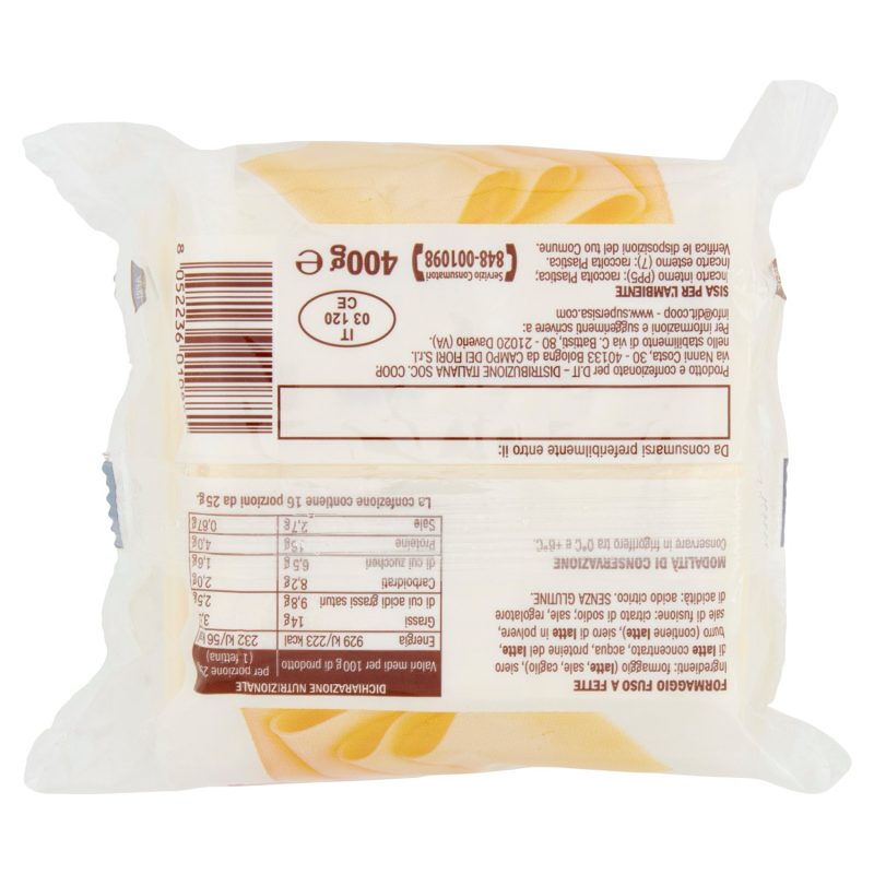 Sisa Fettine di Formaggio Fuso 400 g
