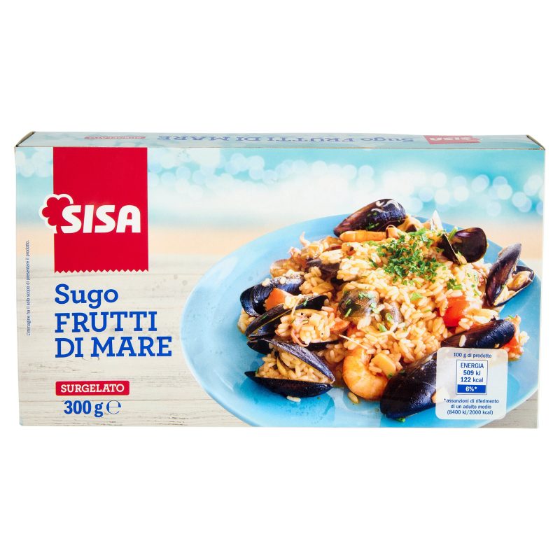 Sisa Sugo Frutti di Mare Surgelato 300 g