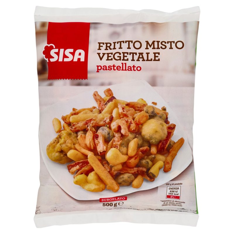 Sisa Fritto Misto Vegetale pastellato Surgelato 500 g