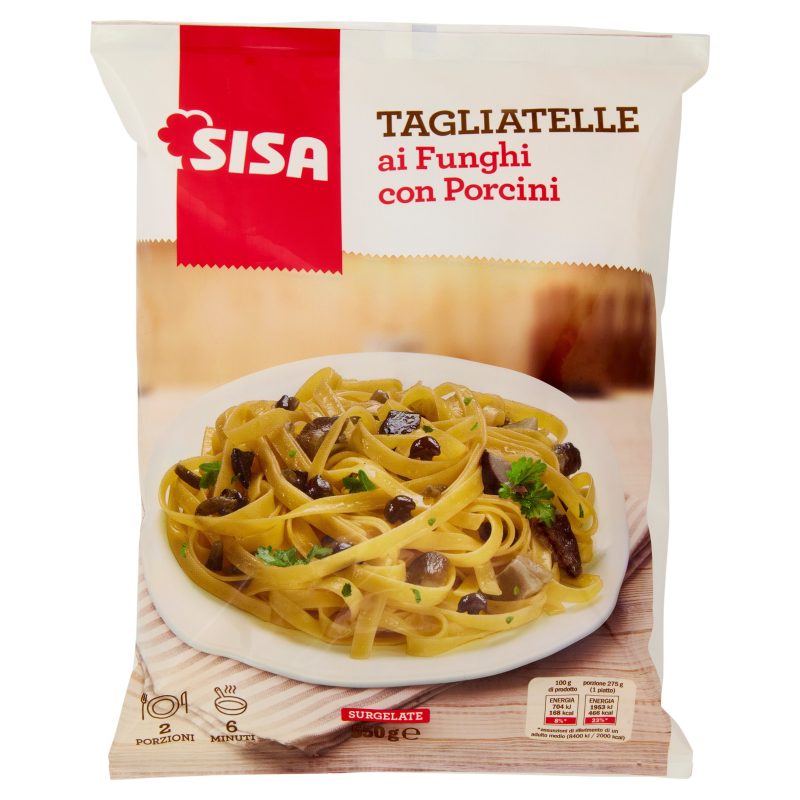 Sisa Tagliatelle ai Funghi con Porcini 550 g