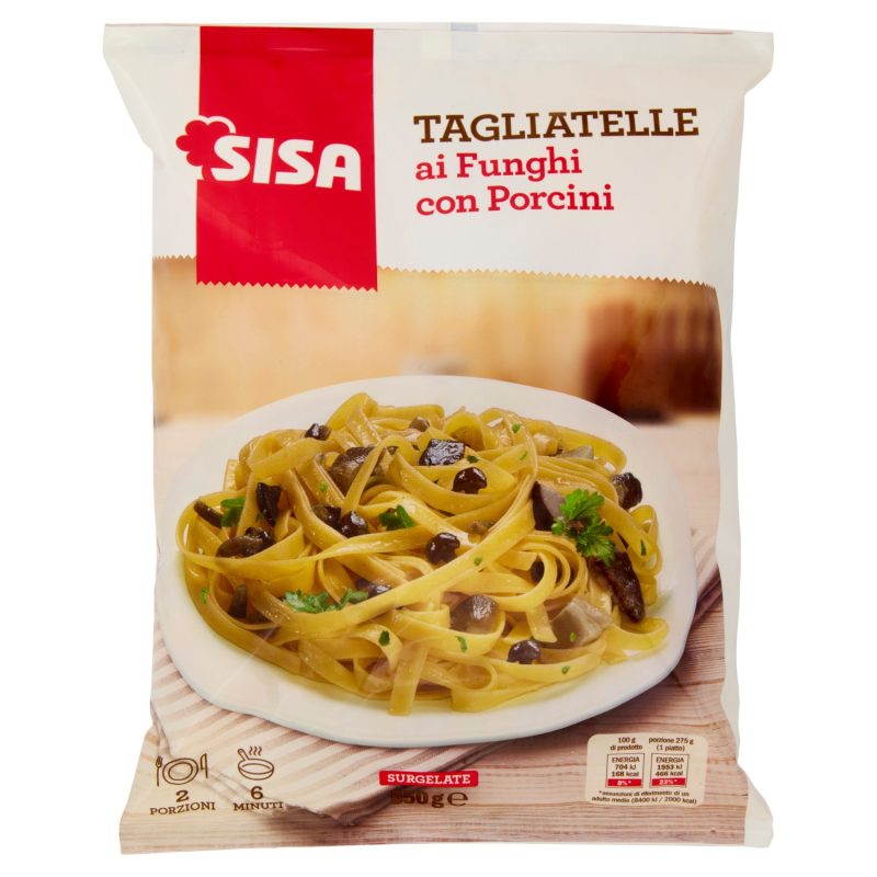 Sisa Tagliatelle ai Funghi con Porcini 550 g
