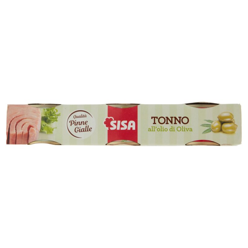 Sisa Tonno all'olio di Oliva 3 x 70 g