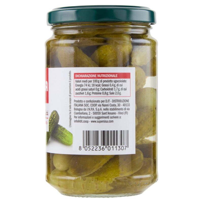 Sisa Cetriolini Sottaceto 290 g