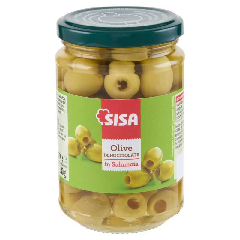 Sisa Olive Denocciolate in Salamoia 290 g