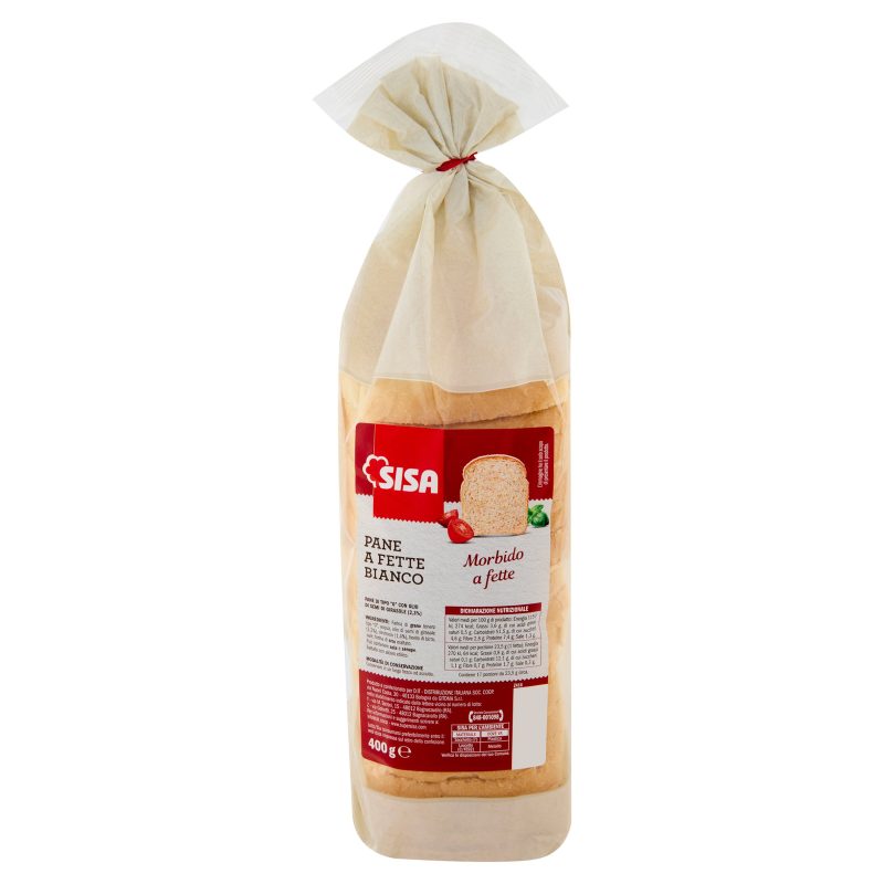 Sisa Pane a Fette Bianco 400 g