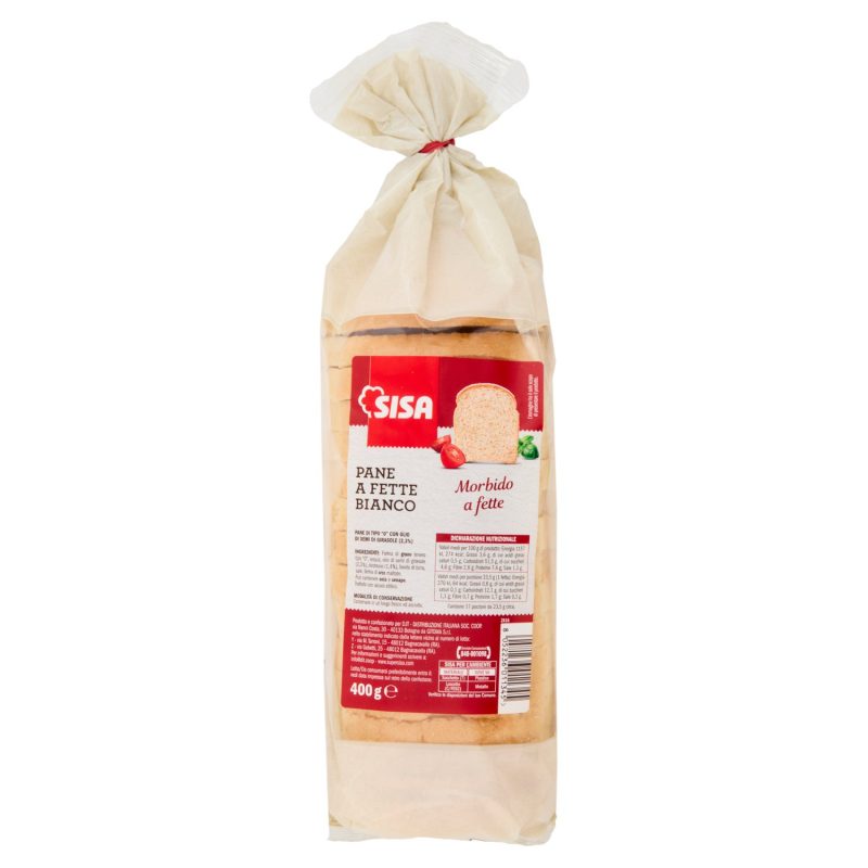 Sisa Pane a Fette Bianco 400 g