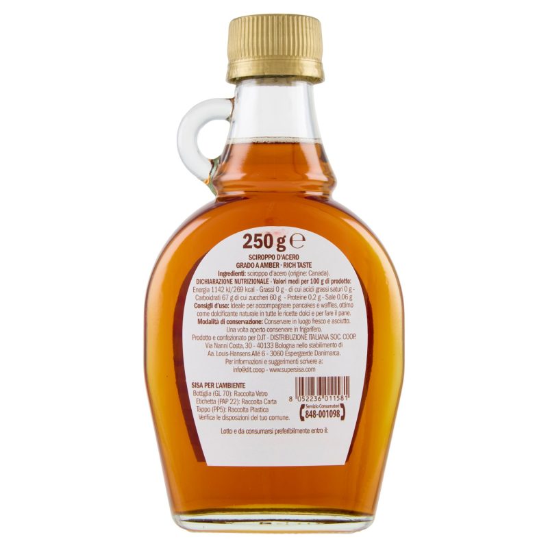 Sisa Sciroppo d'Acero 250 g