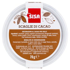Sisa Scaglie di Cacao 70 g