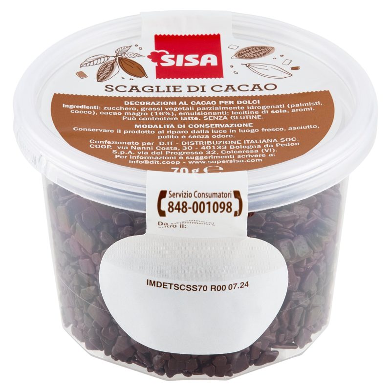 Sisa Scaglie di Cacao 70 g