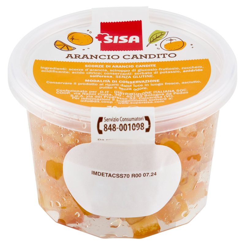 Sisa Arancio Candito 70 g