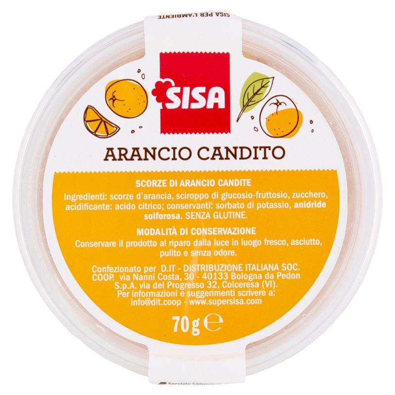 Sisa Arancio Candito 70 g