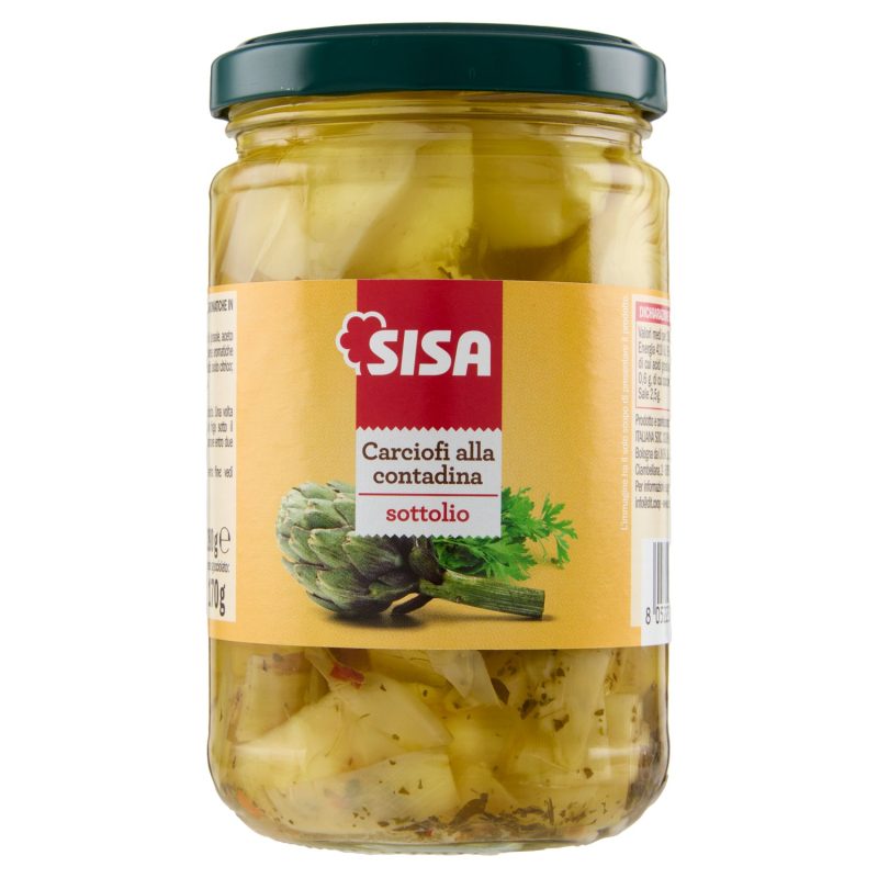 Sisa Carciofi alla contadina sottolio 280 g
