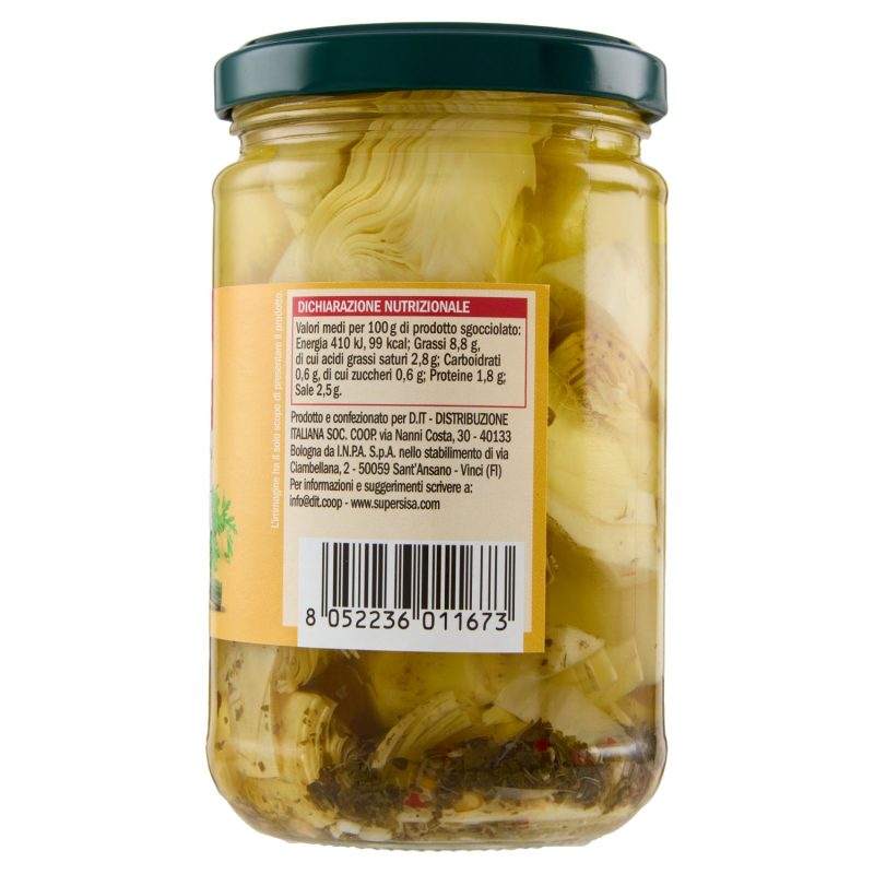 Sisa Carciofi alla contadina sottolio 280 g