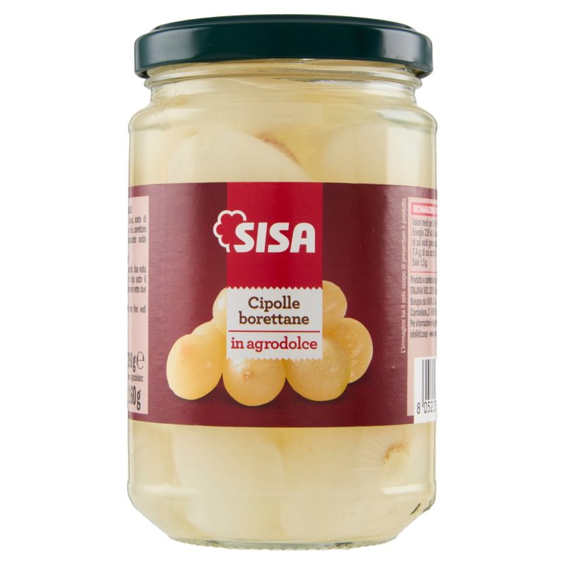 Sisa Cipolle borettane in agrodolce 290 g