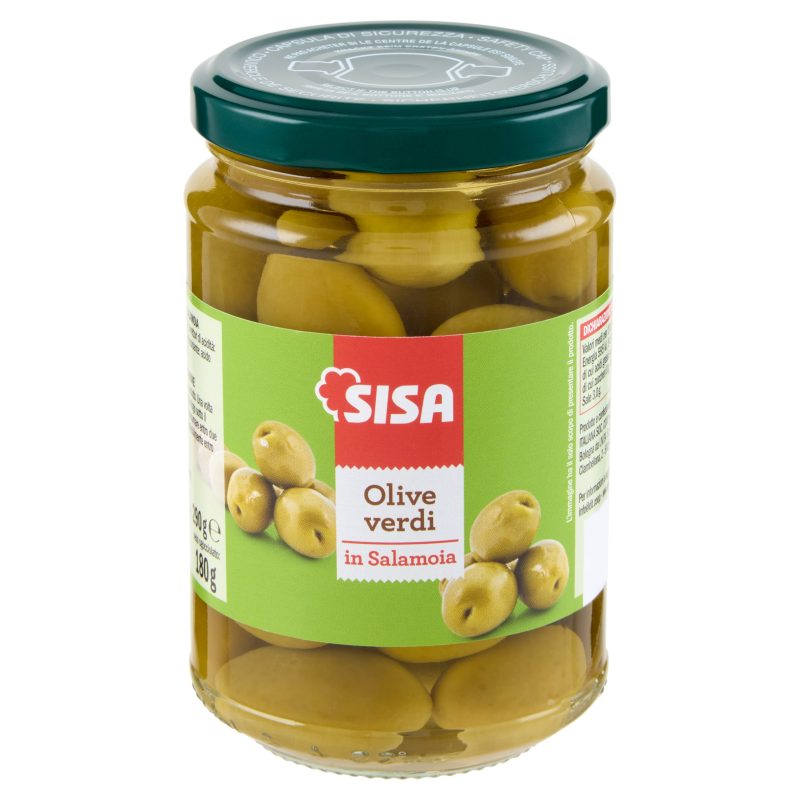 Sisa Olive verdi in Salamoia 290 g