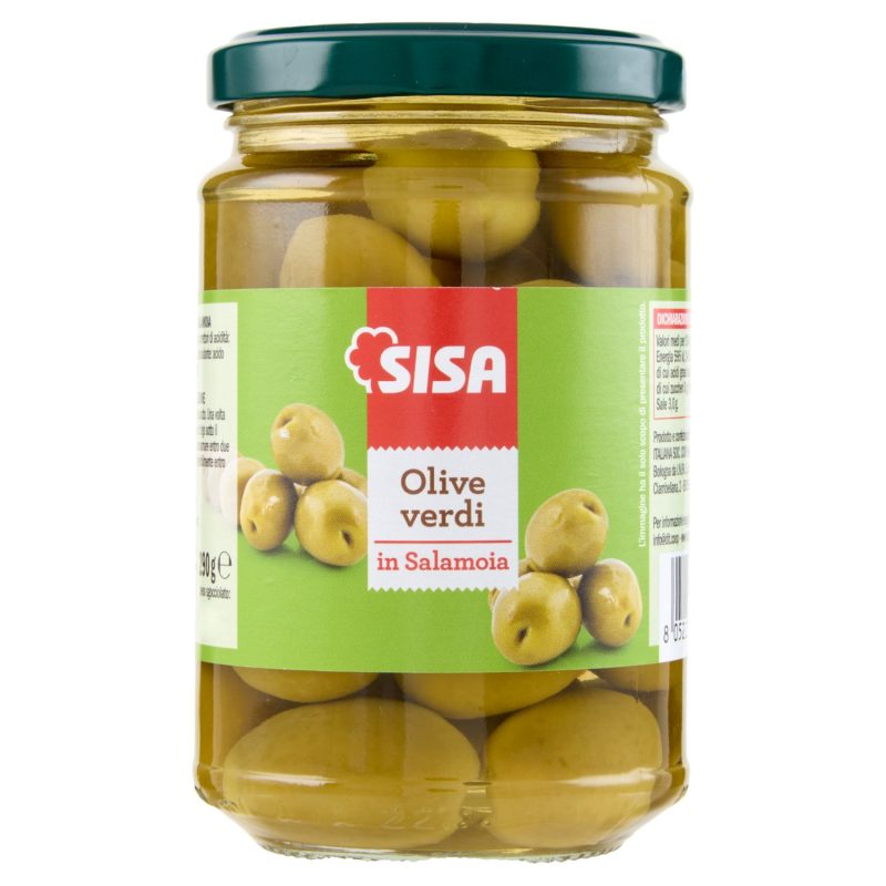 Sisa Olive verdi in Salamoia 290 g