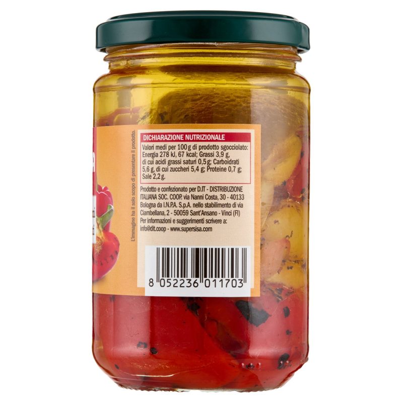 Sisa Peperoni grigliati 280 g