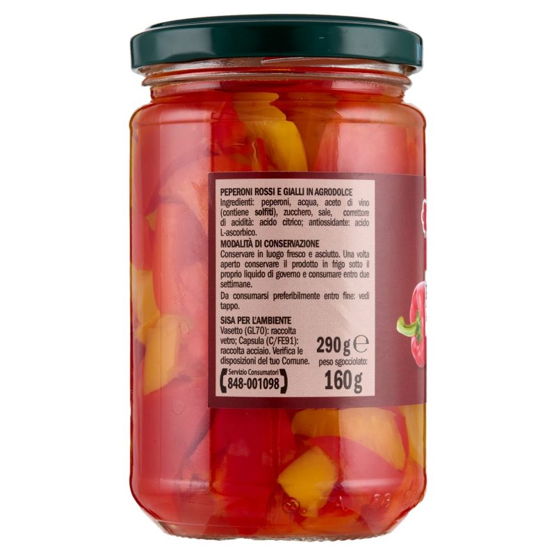 Sisa Peperoni in agrodolce 290 g