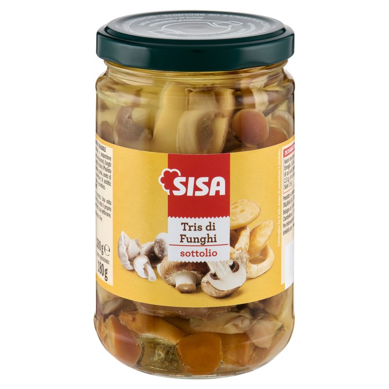 Sisa Tris di Funghi sottolio 280 g