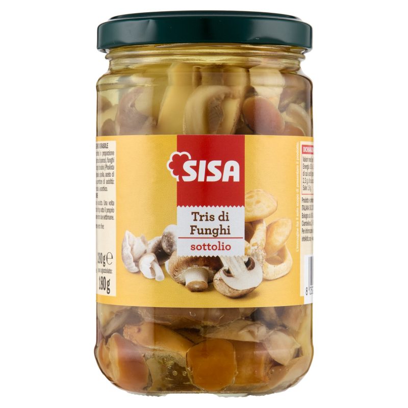 Sisa Tris di Funghi sottolio 280 g