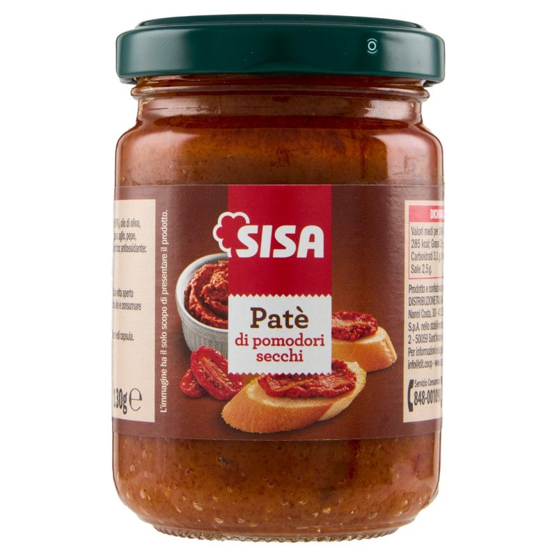 Sisa Patè di pomodori secchi 130 g