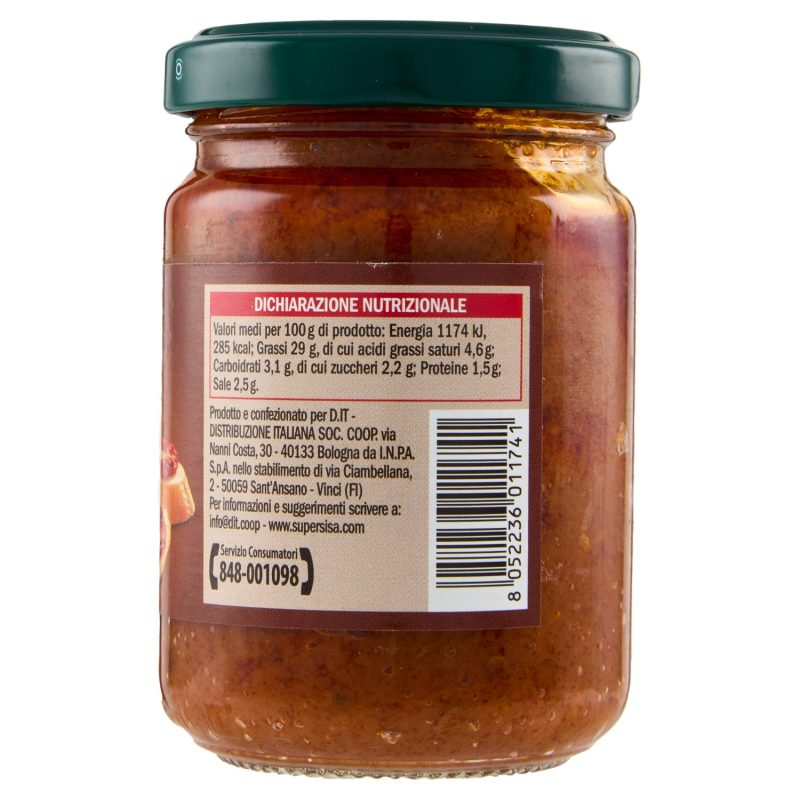 Sisa Patè di pomodori secchi 130 g
