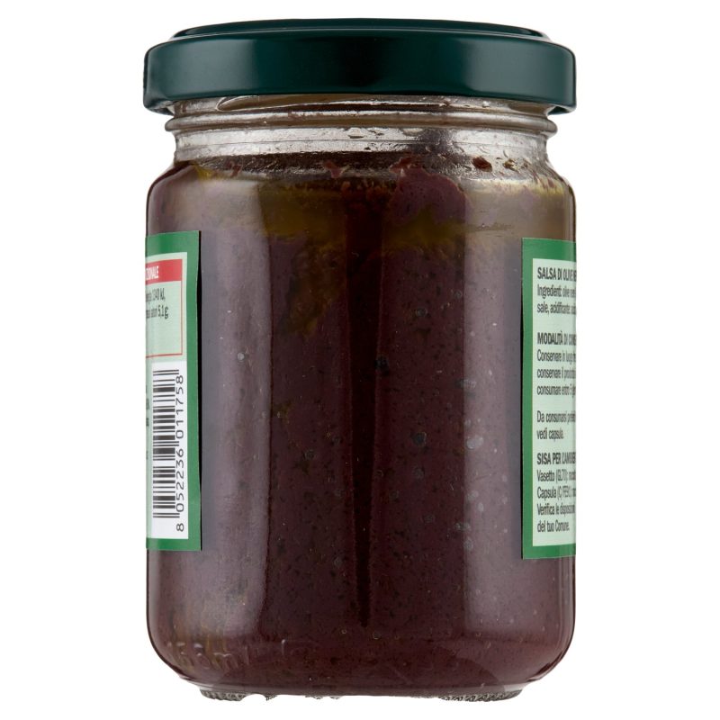 Sisa Patè di olive nere 130 g