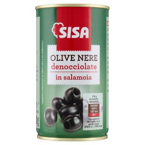 Sisa Olive Nere denocciolate in salamoia 350 g