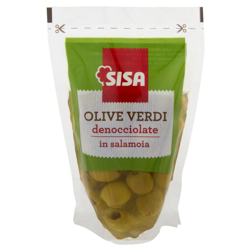 Sisa Olive Verdi denocciolate in salamoia 170 g
