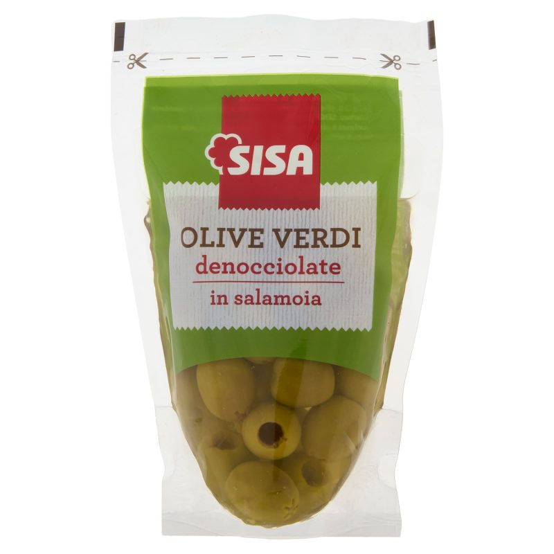 Sisa Olive Verdi denocciolate in salamoia 170 g