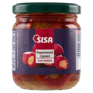 Sisa Peperoncini ripieni con tonno 190 g