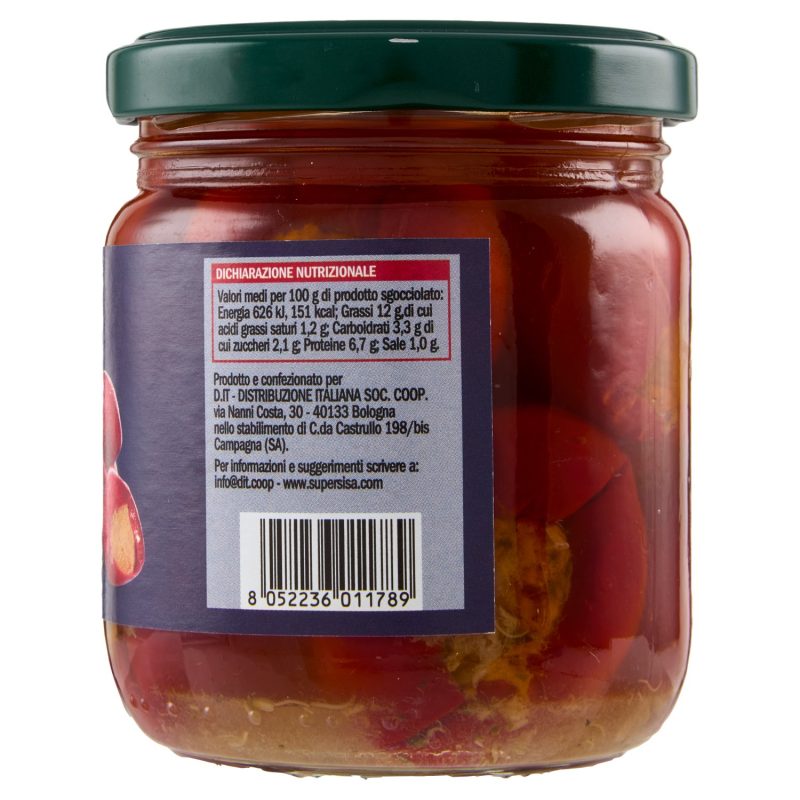 Sisa Peperoncini ripieni con tonno 190 g