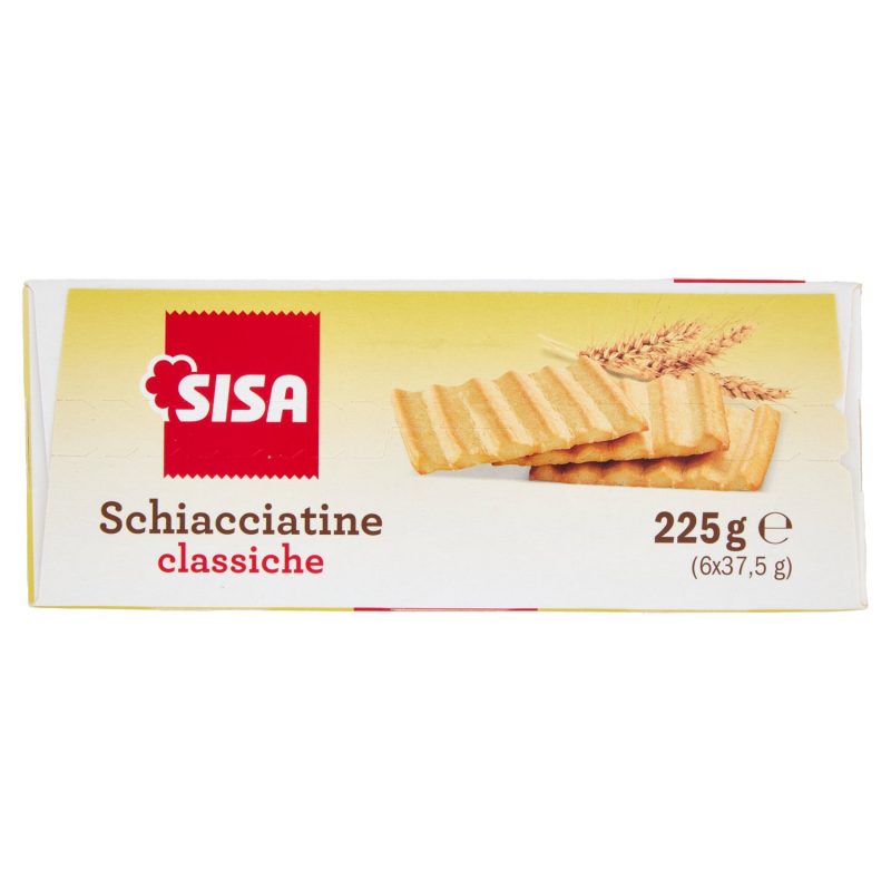 Sisa Schiacciatine classiche 6 x 37, 5 g