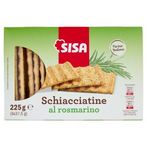 Sisa Schiacciatine al rosmarino 6 x 37,5 g