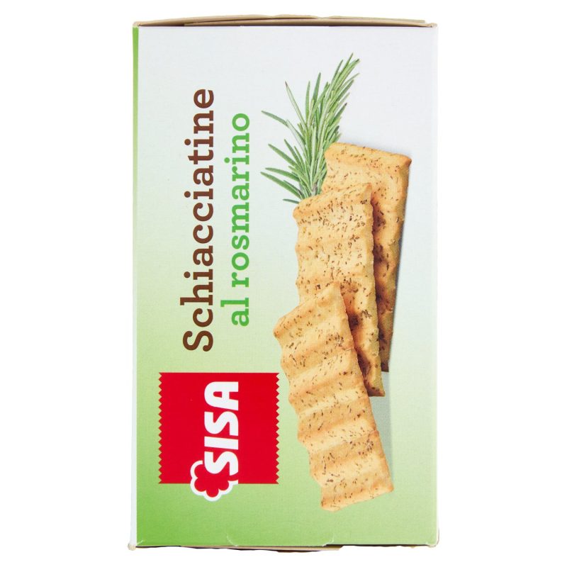 Sisa Schiacciatine al rosmarino 6 x 37,5 g