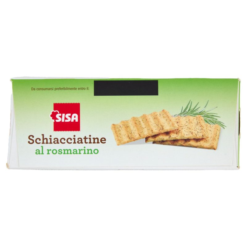 Sisa Schiacciatine al rosmarino 6 x 37,5 g