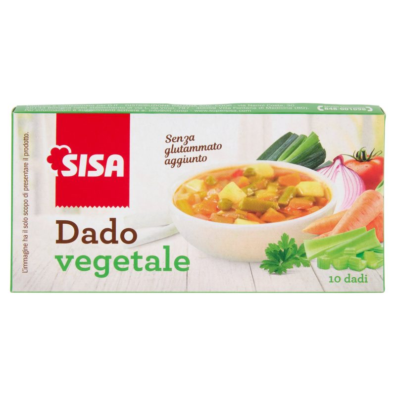 Sisa Dado vegetale 10 dadi 110 g